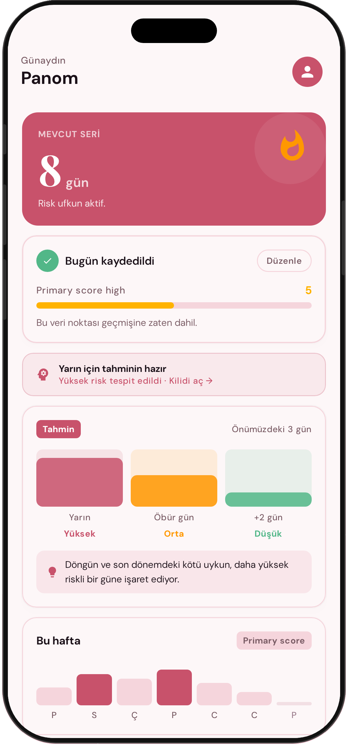 Endokaira Olasılıksal tahmin